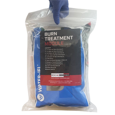 Burn Treatment Module, in hand