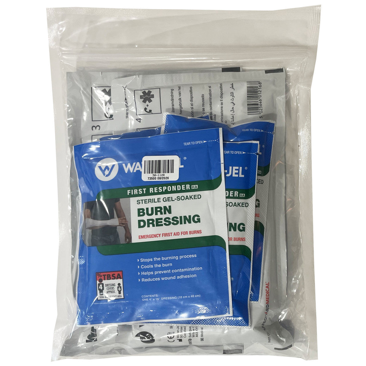 Water-Jel Combo Pack | Burn Dressing | Burn Bandages – Rescue