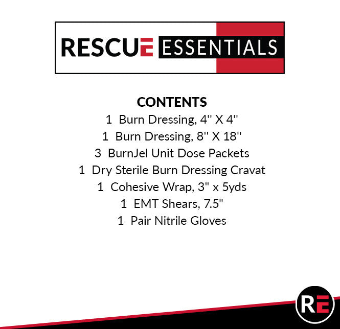 Burn Treatment Module - Individual (contents list)