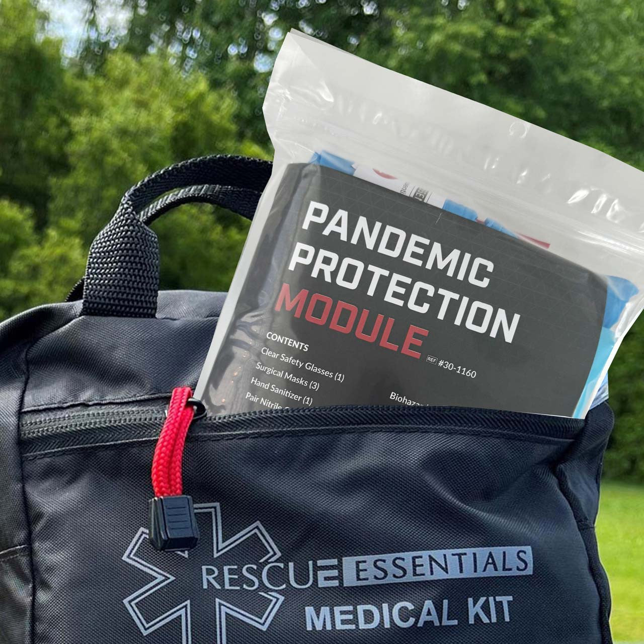 Pandemic Protection Module, in bag