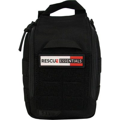5.11 UCR IFAK by rescue essentials in zipped up pouch, front