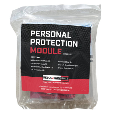 Personal Protection Module, packaged (front)