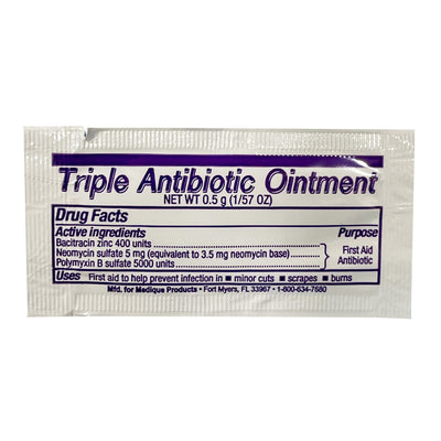Topical Treatments Unit Dose Antibiotic Ointment, front of packaging