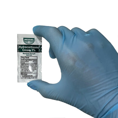 Topical Treatments Unit Dose Hydrocortisone in hand