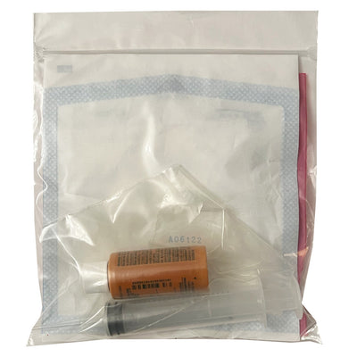 Wound Irrigation Set, packaged (back)