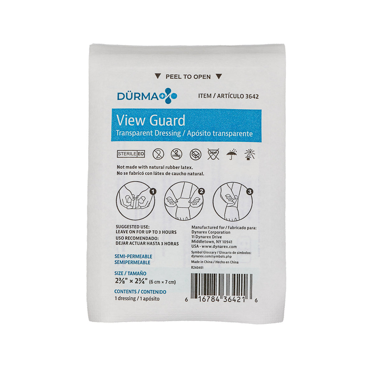 Transparent Film Dressing, 10 pack
