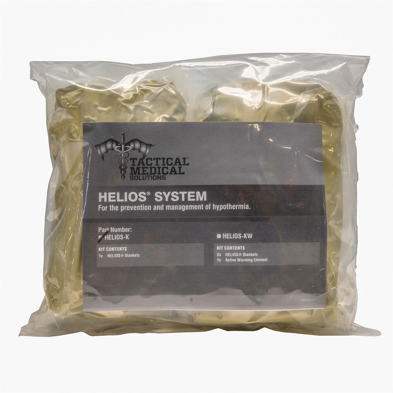 Helios System, front of packaging 