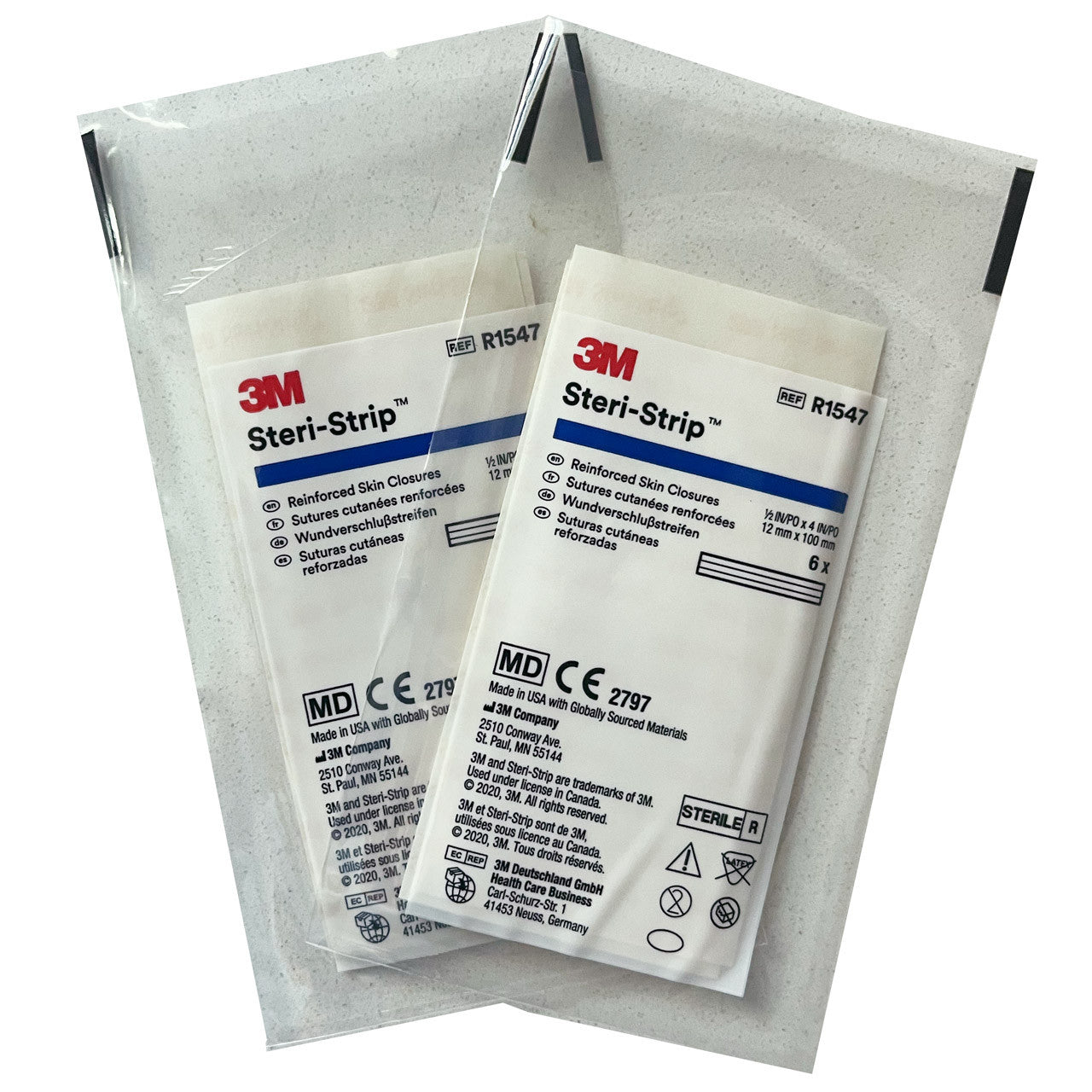 Steri-Strip™ Reinforced Skin Closures, two packs