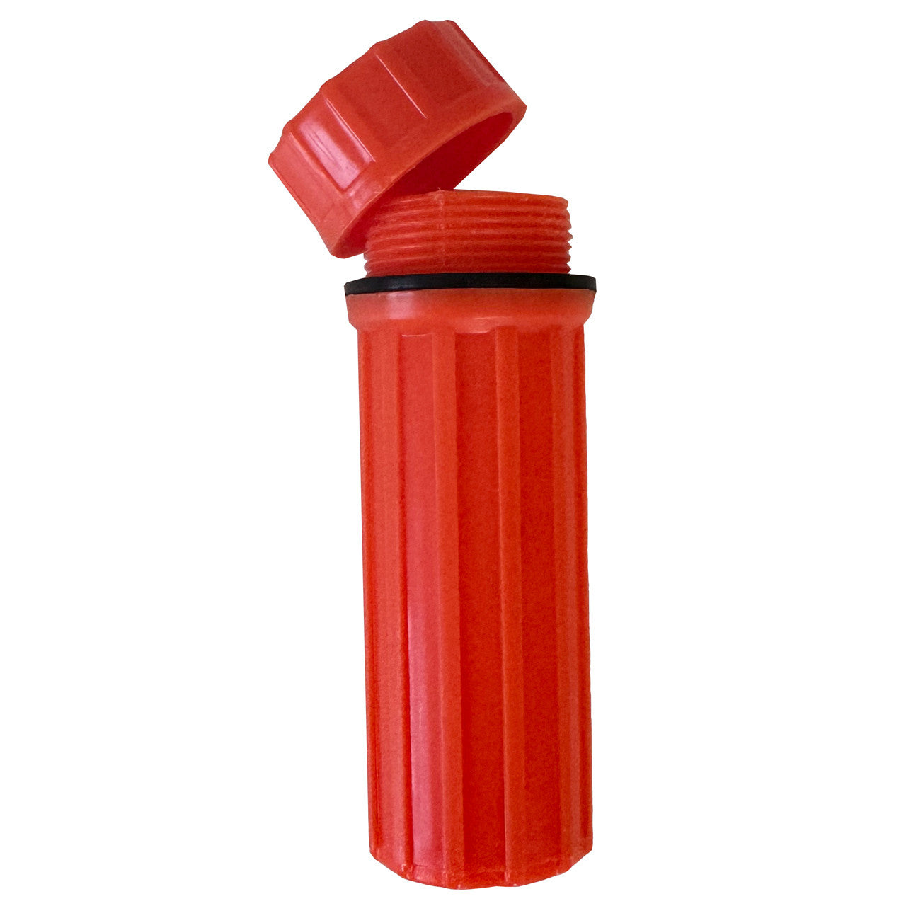 Waterproof Match Case, open top