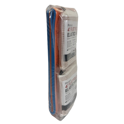 SAM Splint Combo Pack - (36" Orange/Blue Flat Splint with 4" Elastic Wraps)