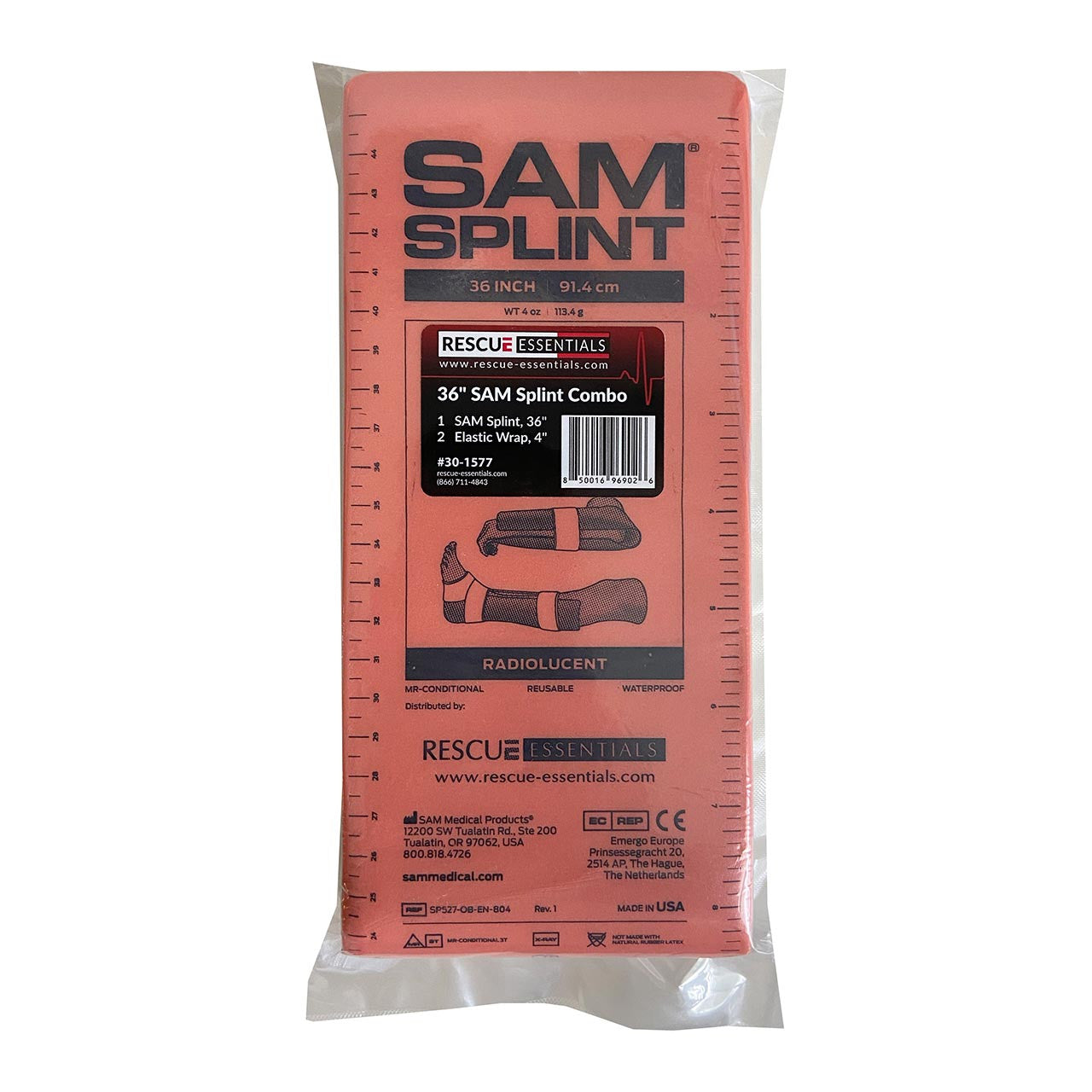 SAM Splint Combo Pack, front