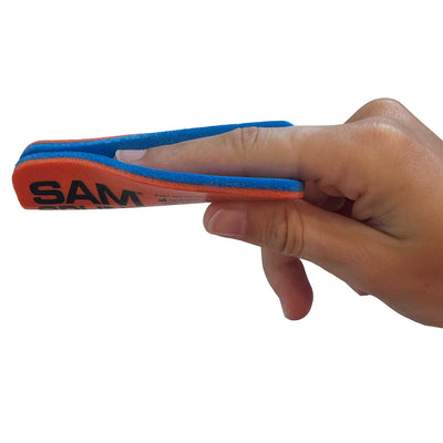 SAM Finger Splint, on finger