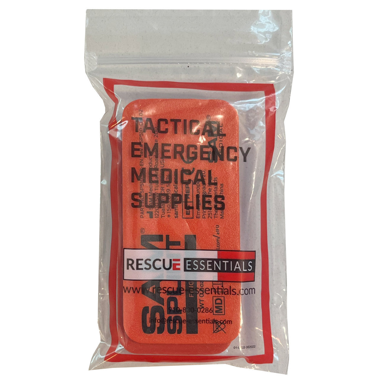 SAM Finger Splint, front of packaging 