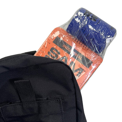 SAM Splint Combo Pack -  (24" Orange/Blue Splint with Blue Cohesive Wrap)