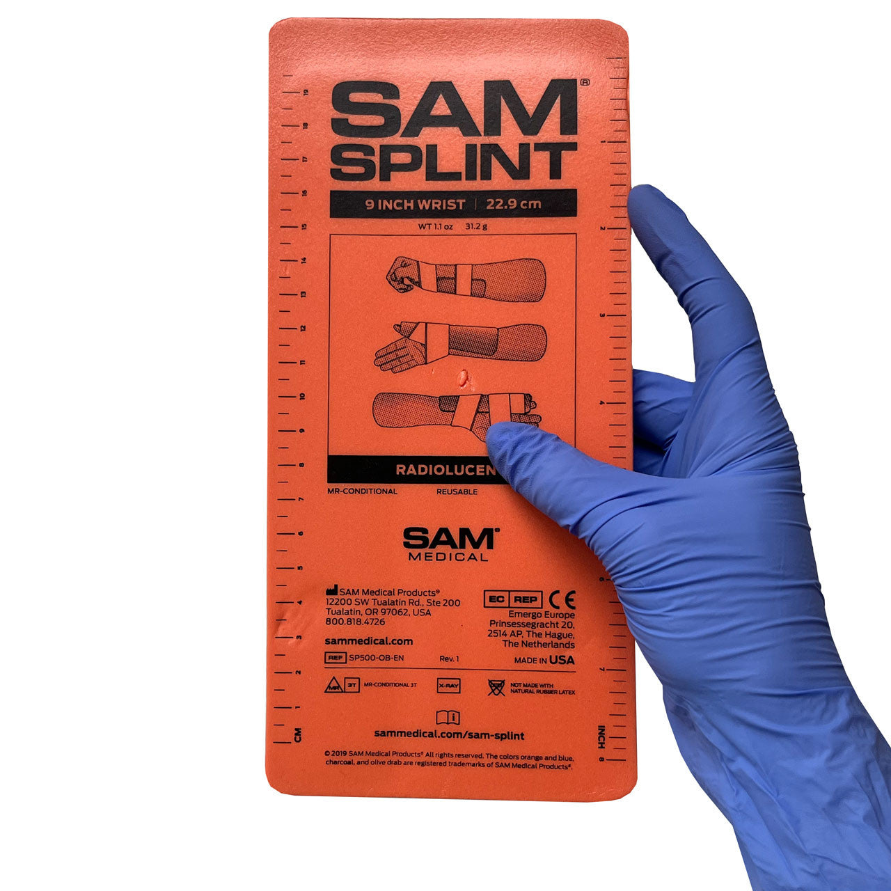 SAM Splint , Held in hand