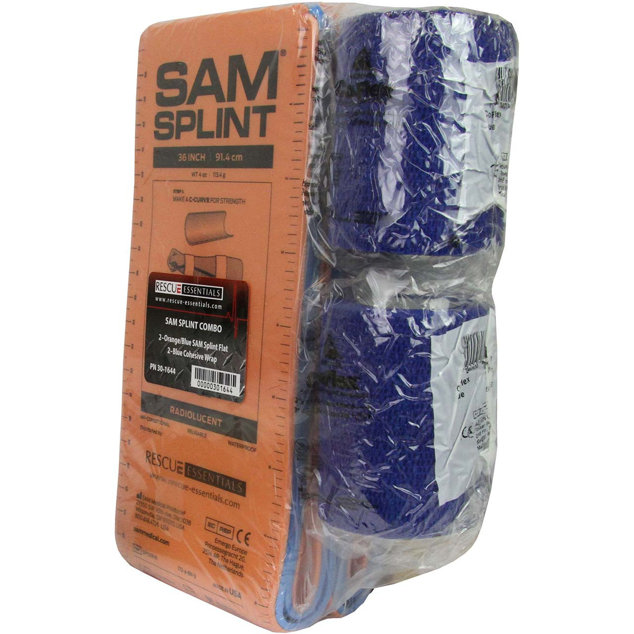 Splint Combo Pack, packaged side