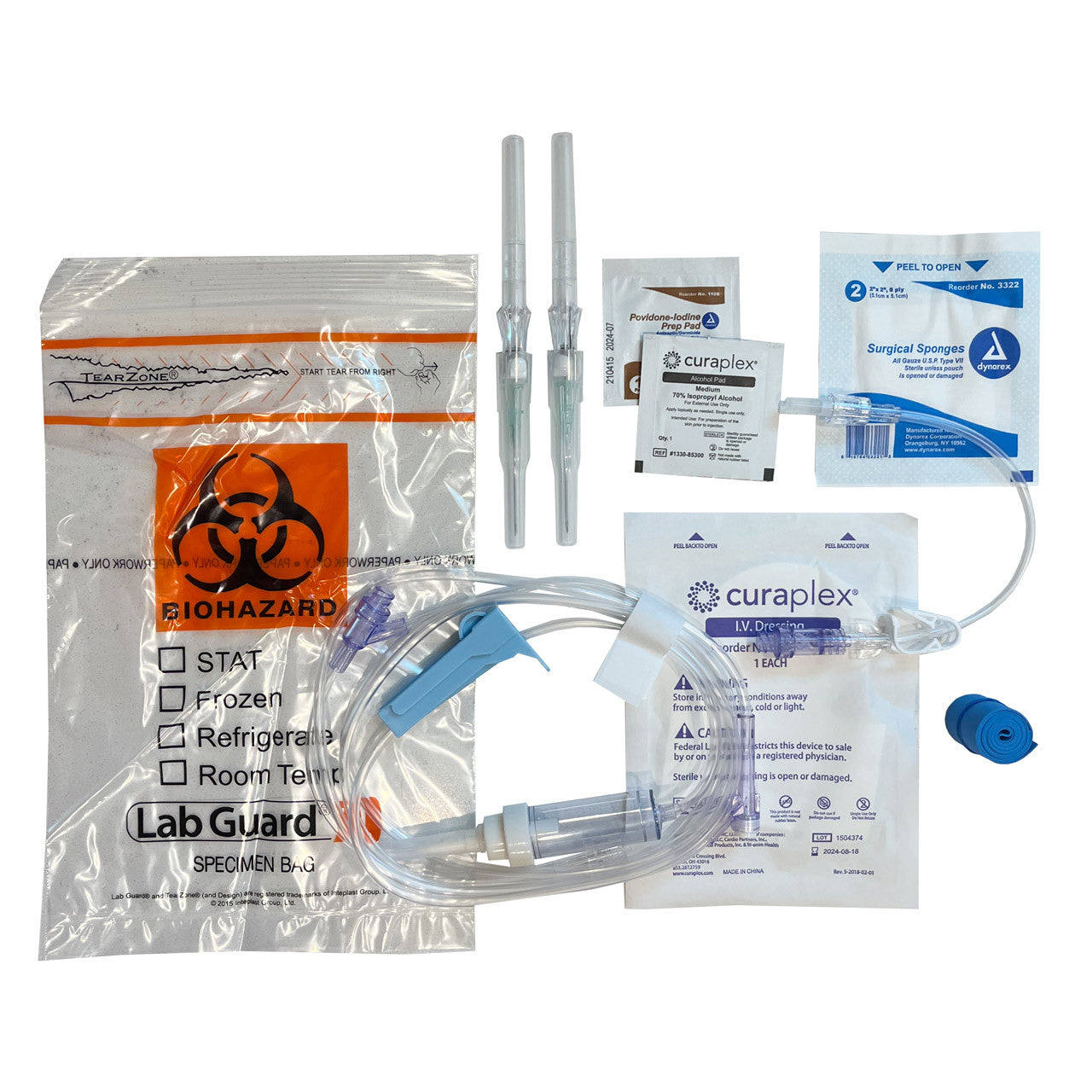 Intravenous Kit contents