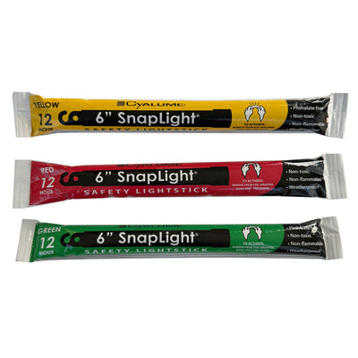 Cyalume Triage Light Stick Combo, all three colors