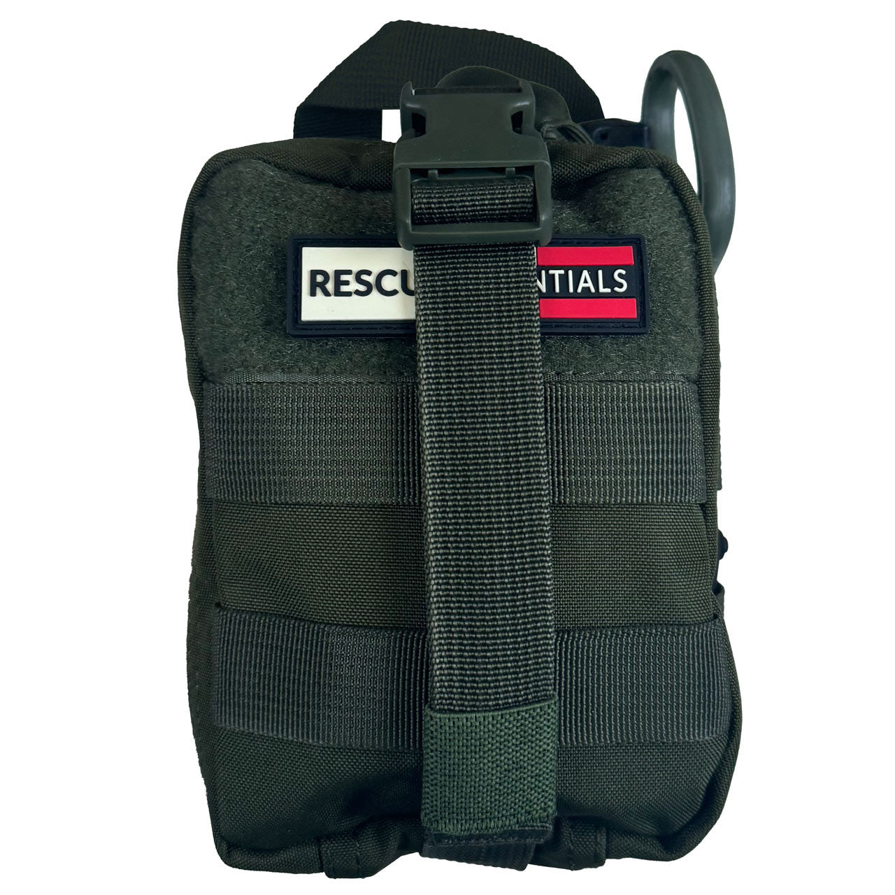 EMT Rip-Away Lite Operator Kit by rescue essentials in OD green color front view