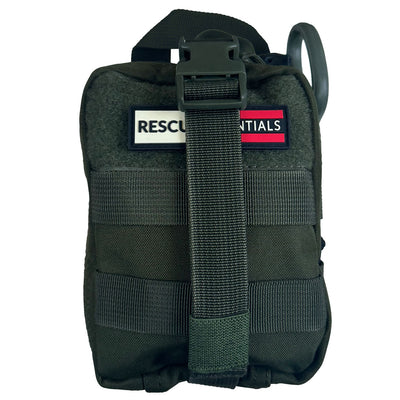 EMT Rip-Away Lite Operator Kit by rescue essentials in OD green color front view