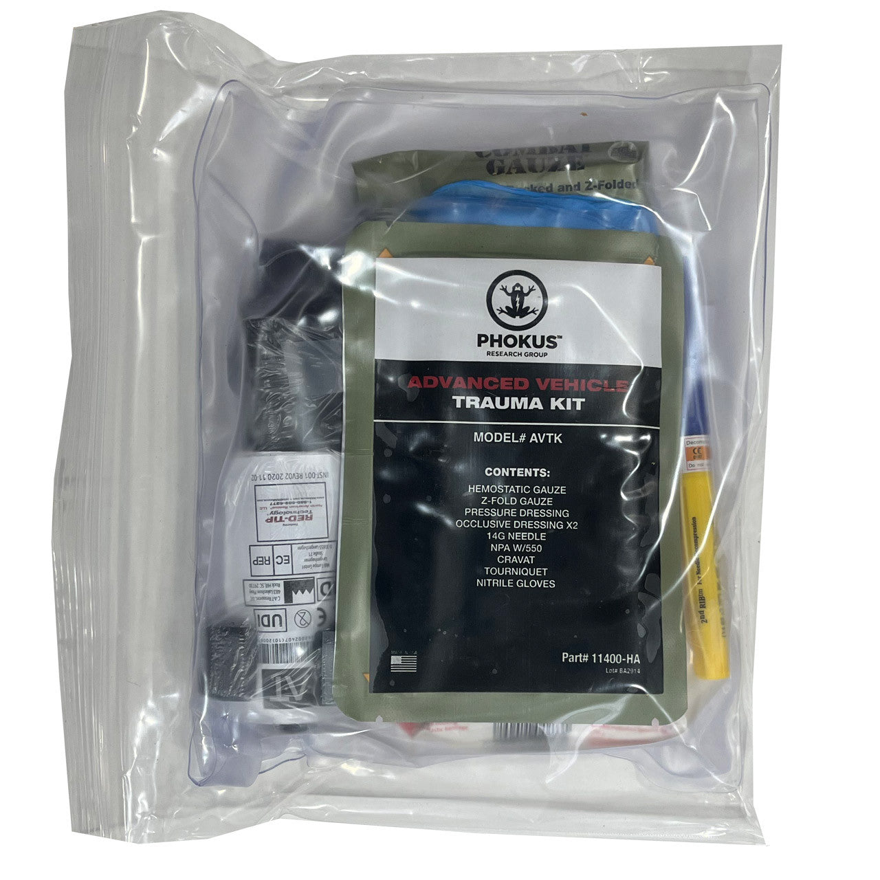 Advanced Vehicle Trauma Kit