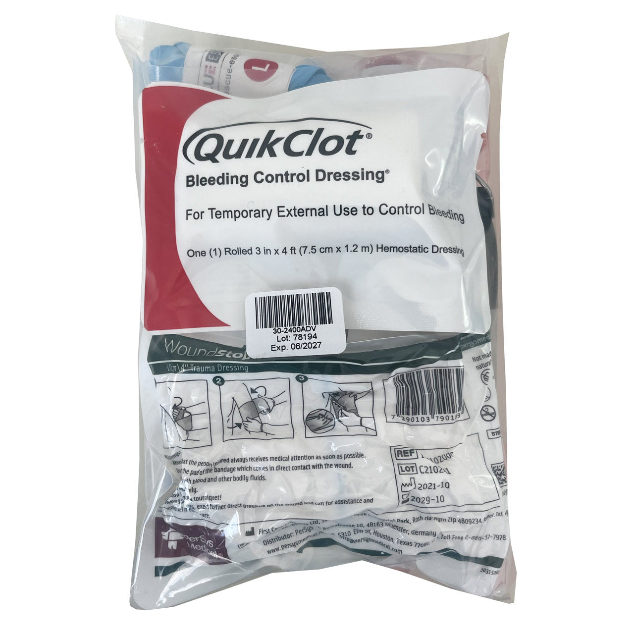 Stop the Bleed Advanced Module in packaging back