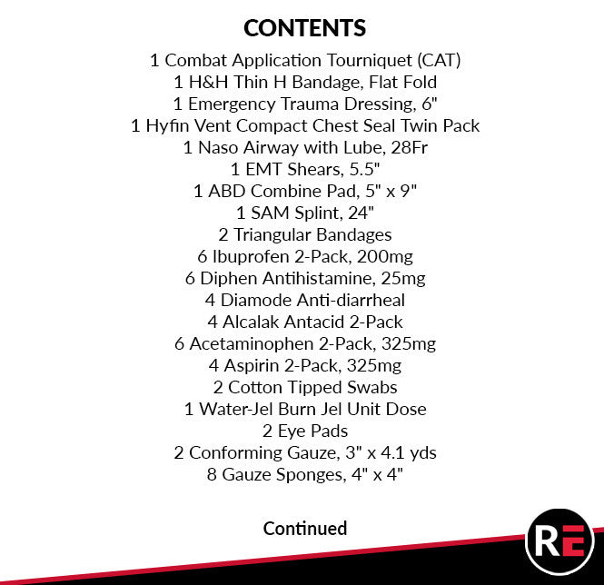 Compact First Responder (CFR) Kit