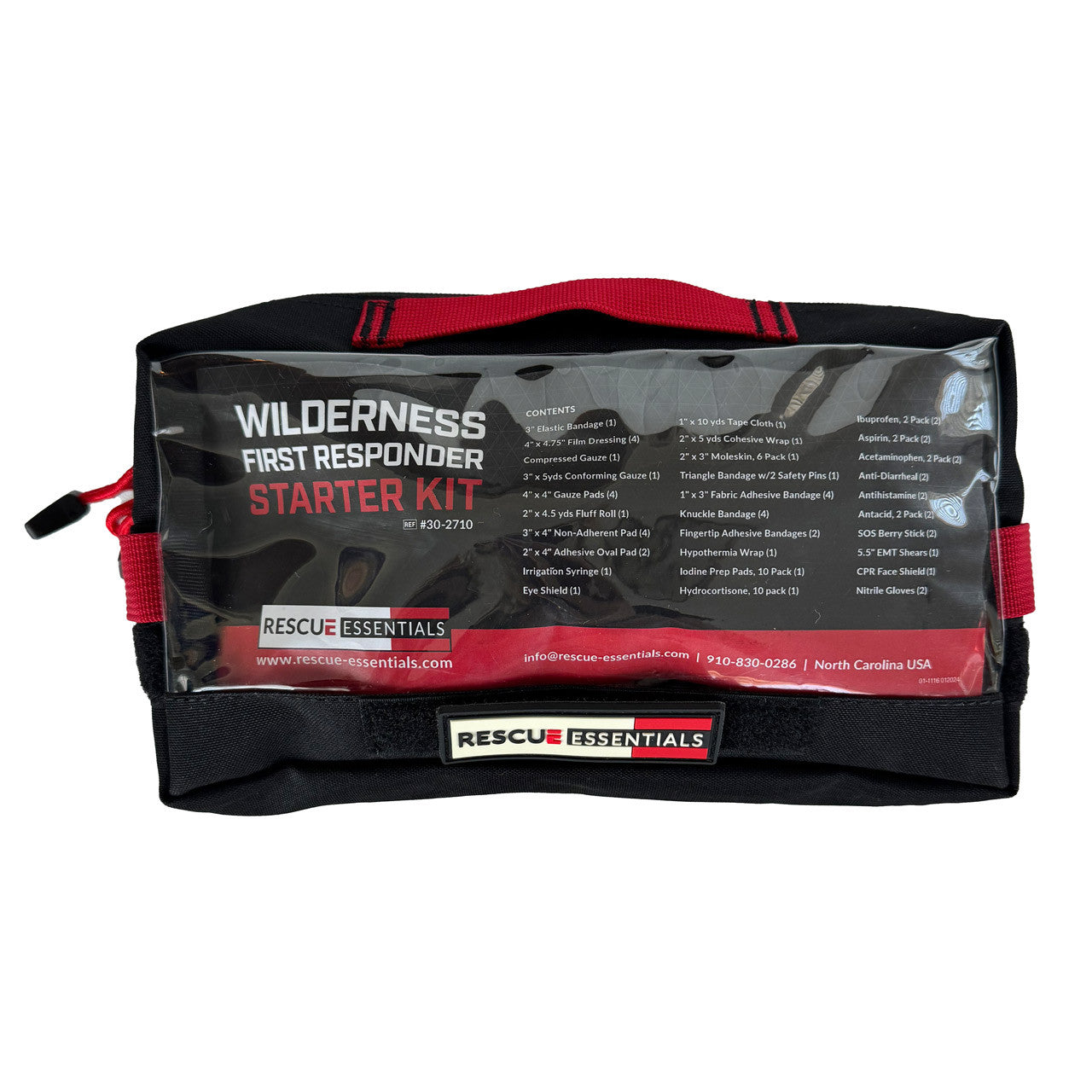  Wilderness First Responder WFR Starter Kit, front