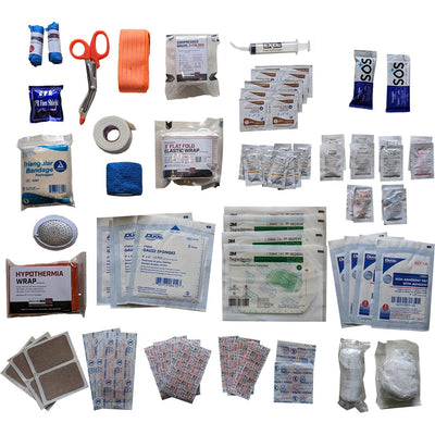 Wilderness first responder WFR starter kit components