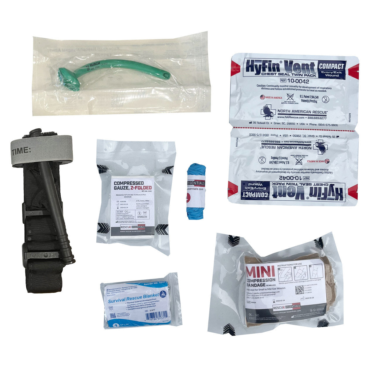 Mini Rip-Away IFAK Pouch, Components (CAT)