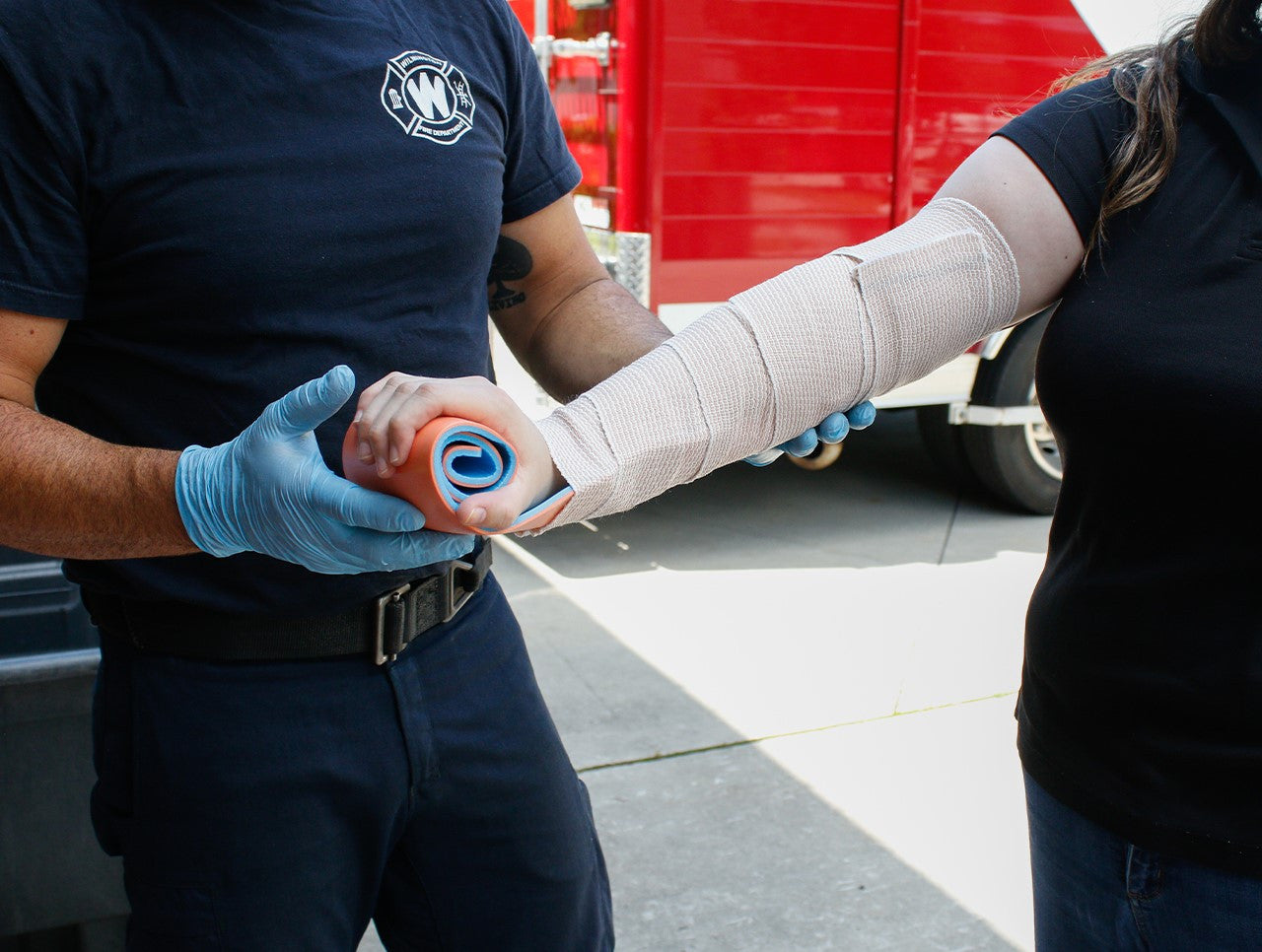 SAM Splint 36" on arm