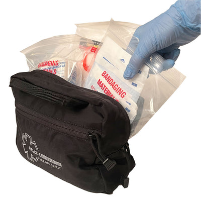 LE Vehicle First Aid Kit, open