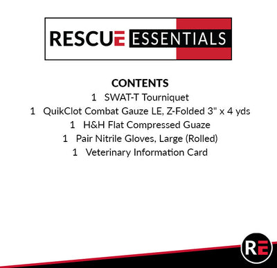 K9 Belt Kit, Contents