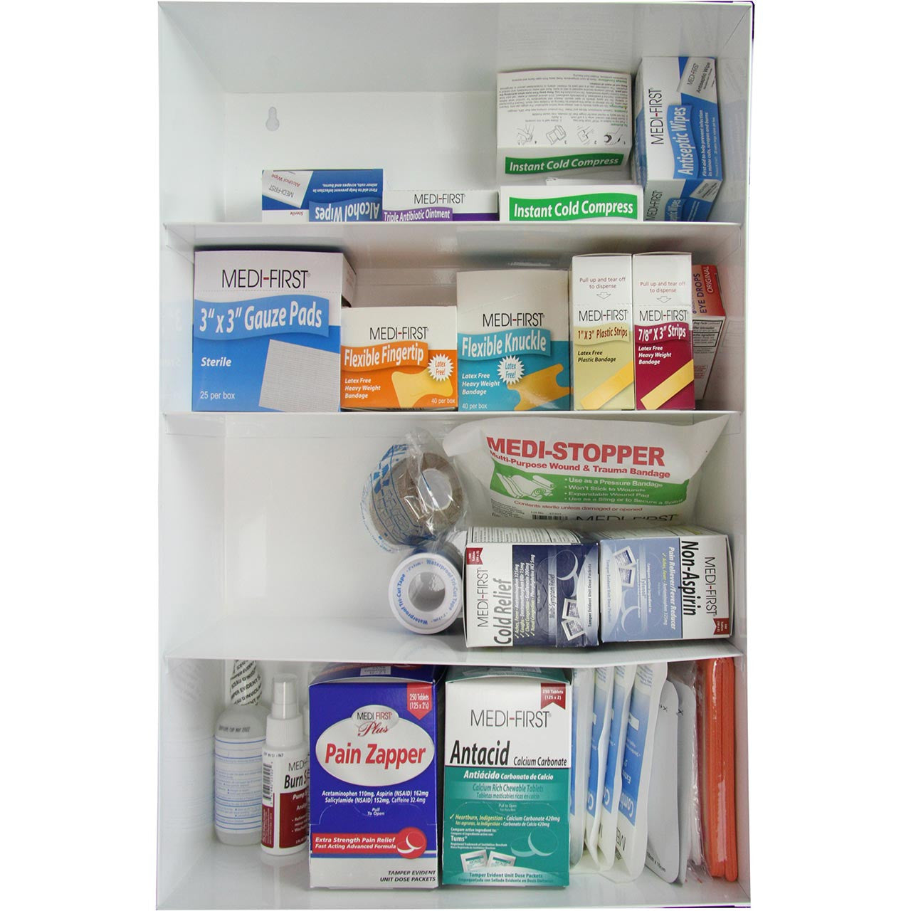 Class B 4-Shelf ANSI-Rated First Aid Kit 150 Person