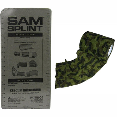 SAM® Splint Combo Pack, camo wrap