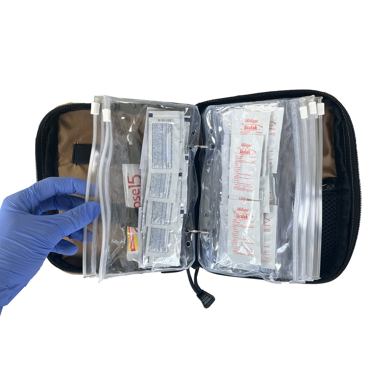 OTC Med Kit- Open with meds