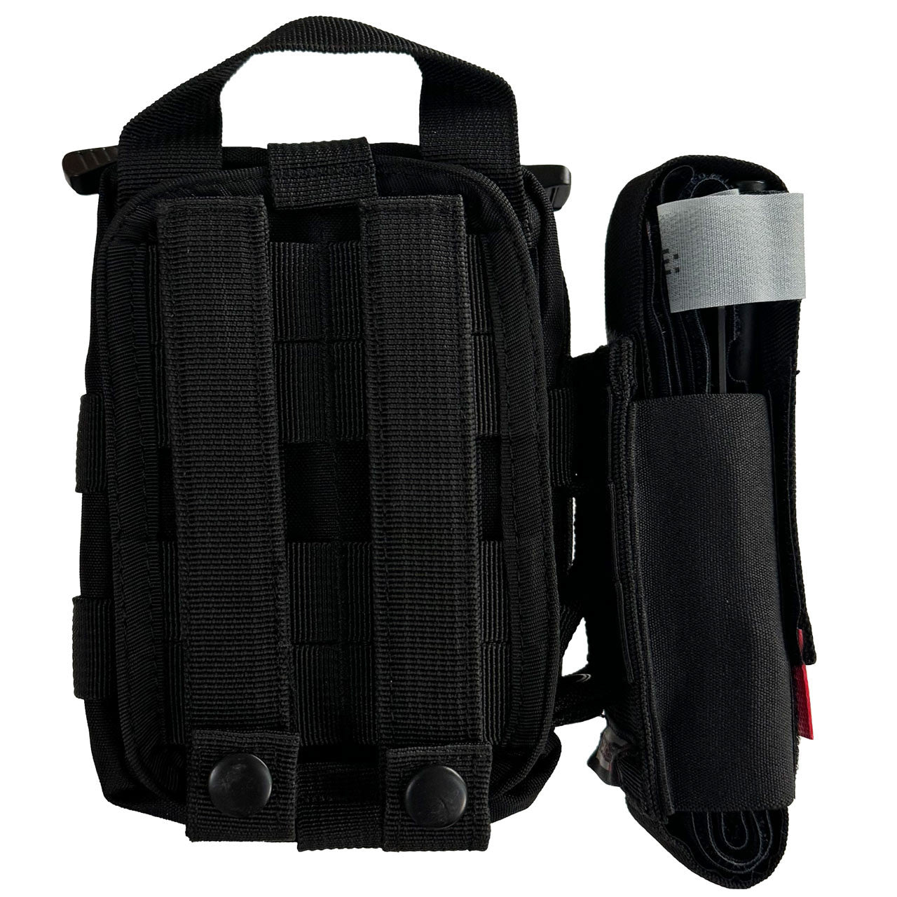 CBP IFAK 2 black color side view by rescue essentials