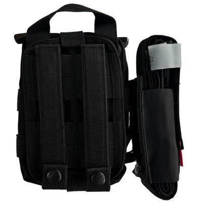 CBP IFAK 2 black color side view by rescue essentials