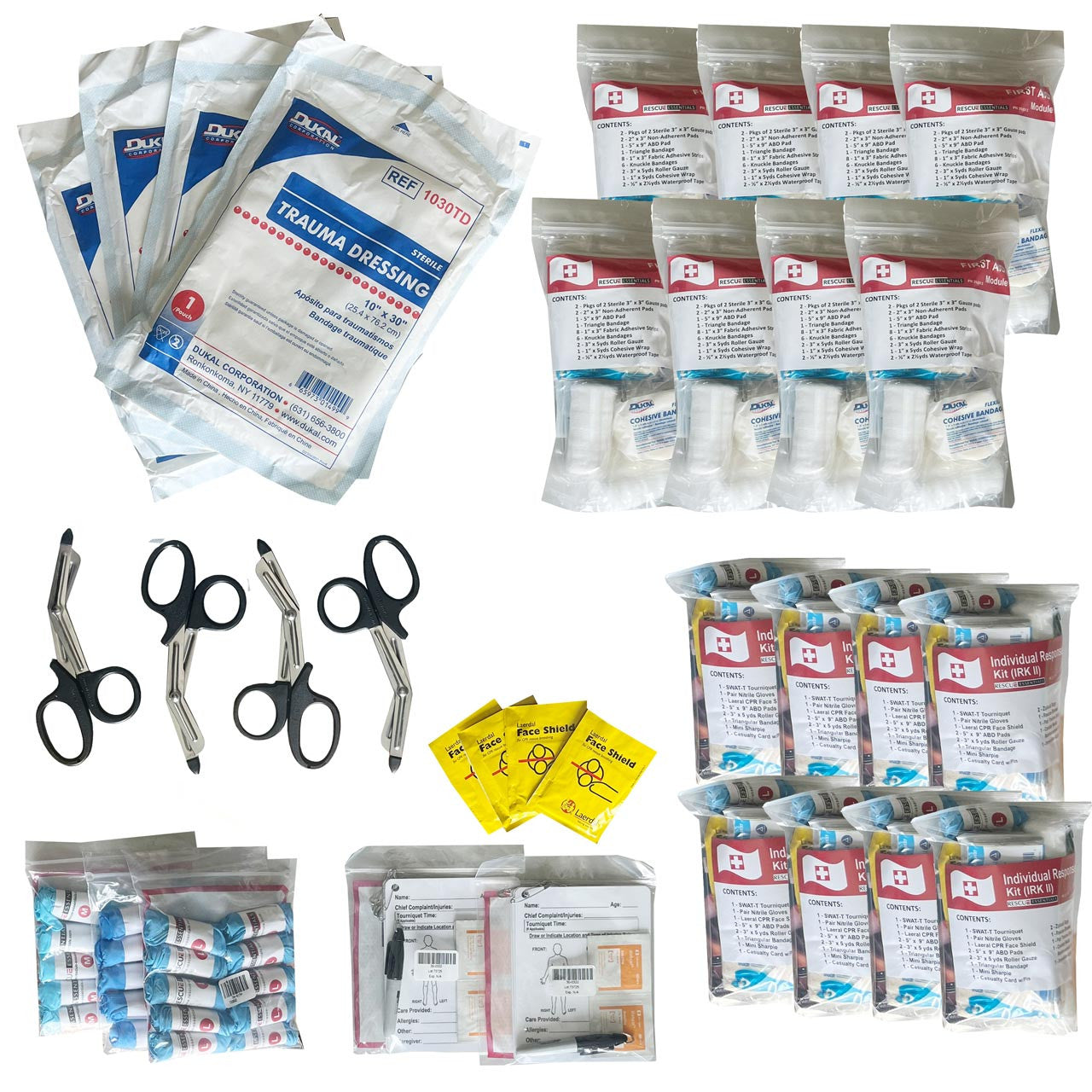 School Response Bag contents 