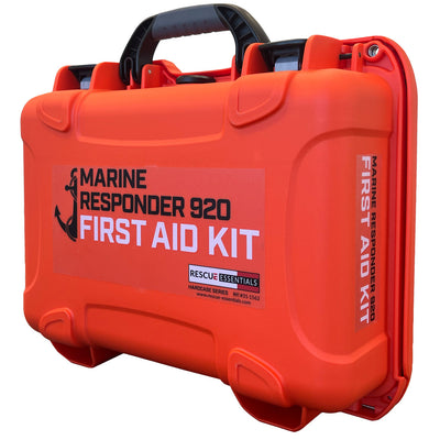 Marine Responder 920 Hard Case First Aid Kit, Front angled