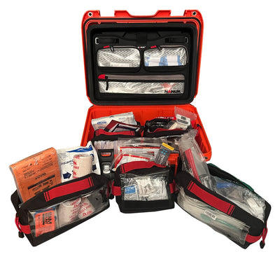 Marine Responder 920 Hard Case First Aid Kit, all contents