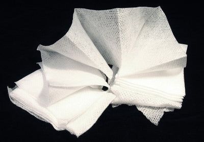 Simulated Hemostatic Gauze by TrueClot z-folded gauze