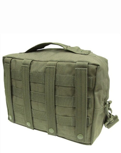 Green Utility Shoulder Bag, front