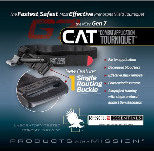 Combat application tourniquet CA, blue trainer by North American Rescue NAR 1