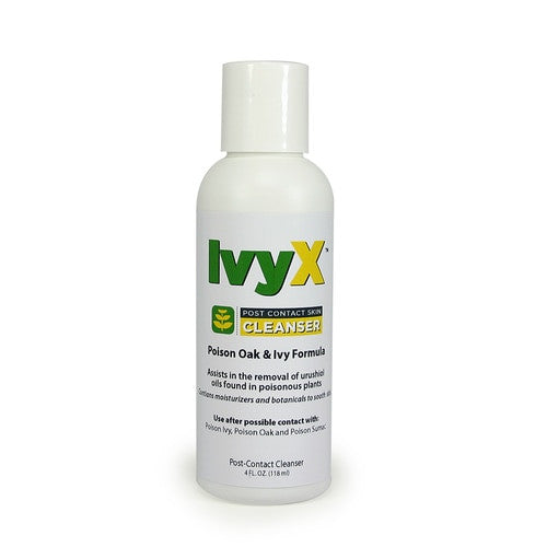 IvyX® Post Contact Skin Cleanser (4 oz Bottle) 