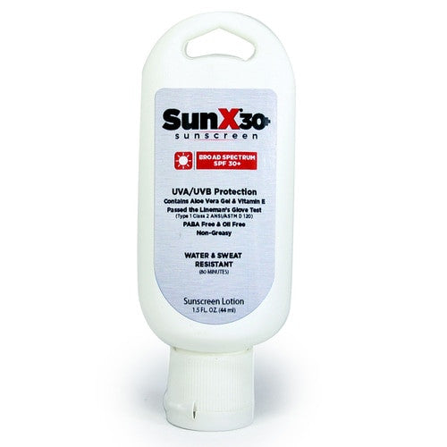 SunX® SPF 30+ Broad Spectrum Sunscreen (1.5 oz Tottle)