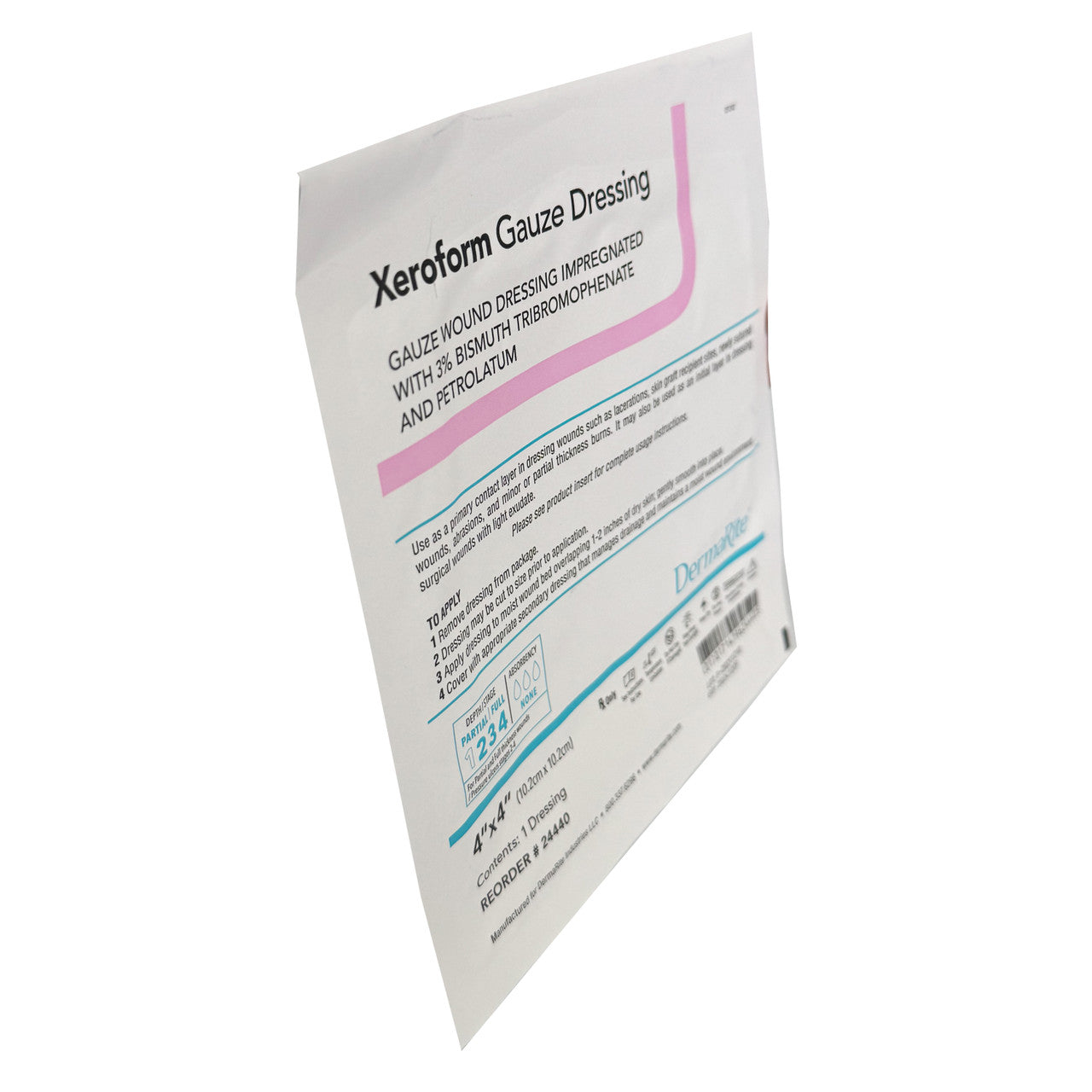 Xeroform Petrolatum Impregnated Dressing, 4" X 4"