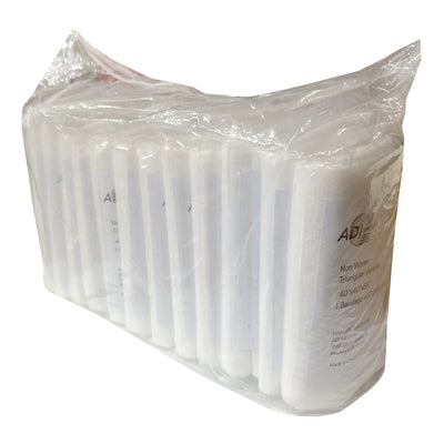 Non-Woven Triangular Bandage, 12 pack (packaged together)