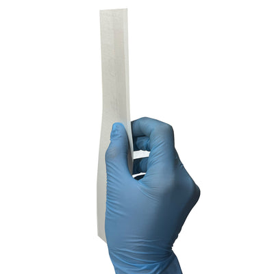 Frog Tape strip in hand