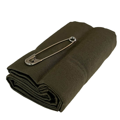 Triangular Bandage, folded with pin